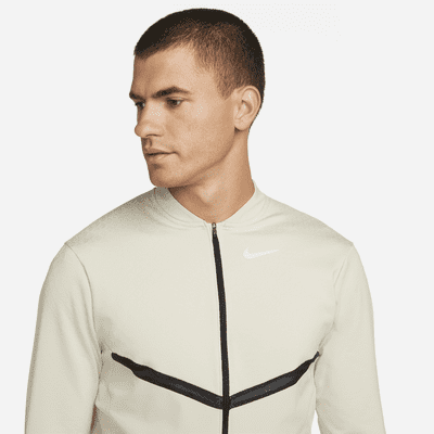 nike fleece running top