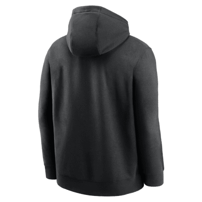 Men's San Francisco Giants Nike Black 2021 Postseason Authentic Collection  Dugout Pullover Hoodie