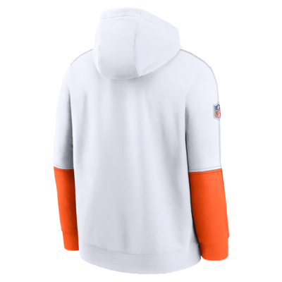 Sudadera con gorro sin cierre Nike de la NFL para hombre Cleveland Browns Logo Team Issue Club