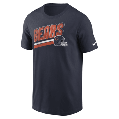 Playera Nike NFL para hombre Chicago Bears Essential Blitz Lockup