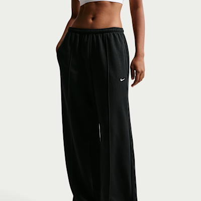 Nike Sportswear Chill Terry Women's Mid-Rise French Terry Open-Hem Pants