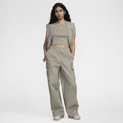 Pantalon cargo taille mi-haute Nike Sportswear Everything Wovens pour femme