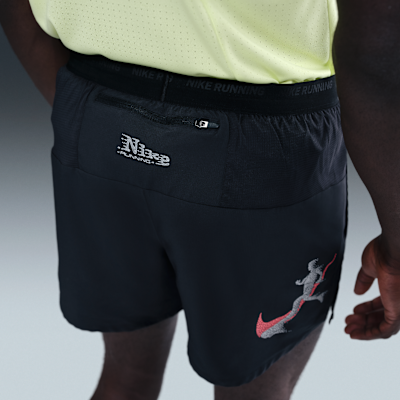 Shorts de correr Dri-FIT de 13 cm con forro de ropa interior para hombre Nike Stride