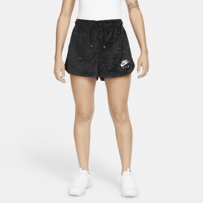 Nike Air Velours damesshorts met halfhoge taille. Nike NL