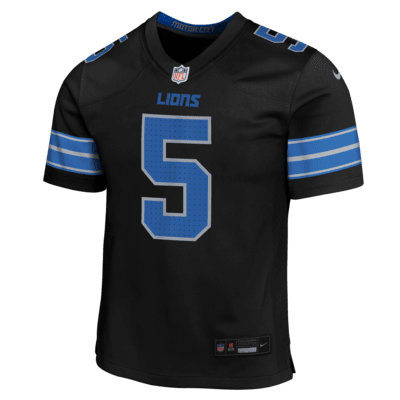 Jersey Nike de la NFL Game para niños talla grande David Montgomery Detroit Lions