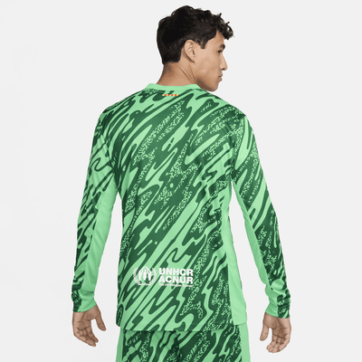 Jersey de fútbol de manga larga Nike Replica del FC Barcelona portero 2024/25 Stadium para hombre