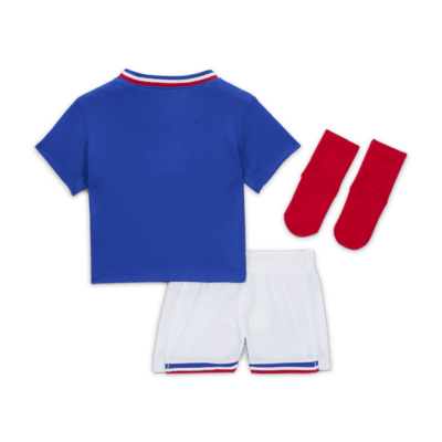 FFF 2024/25 Stadium Home Baby/Toddler Nike Football Replica 3-Piece Kit