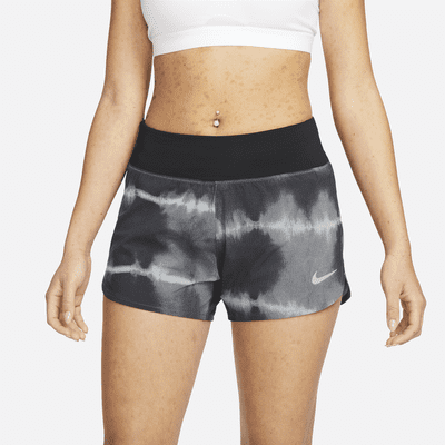 Nike Dri-FIT Eclipse Women's Mid-Rise Printed Running Shorts. Nike IL