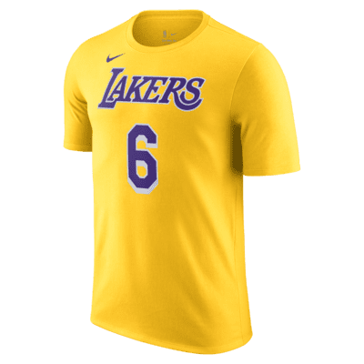 Lids LeBron James Los Angeles Lakers Nike Select Series MVP Name & Number T- Shirt - Purple