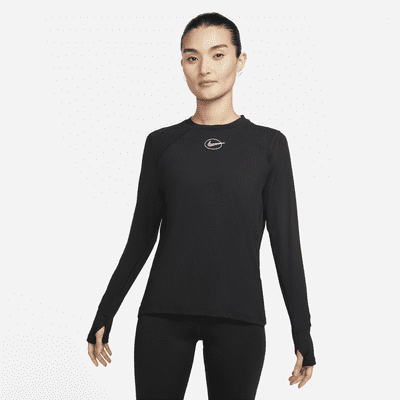 ナイキ Dri-FIT アイコン クラッシュ ウィメンズ ロングスリーブ ランニングトップ