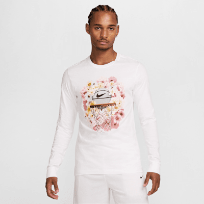 T-shirt de basket à manches longues Max90 Nike pour homme