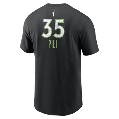 Playera Nike de la WNBA Alissa Pili Minnesota Lynx Rebel Edition