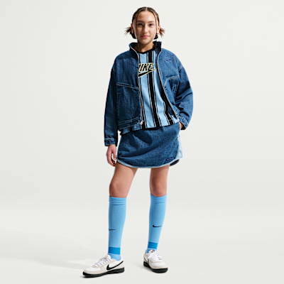 Nike Sportswear Collection Big Kids' (Girls') Denim Skirt