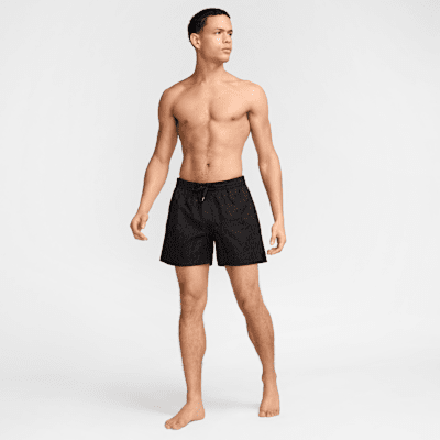 Nike Swim Breaker Swoosh logo Link Men's 5" Fully Lined Volley Shorts