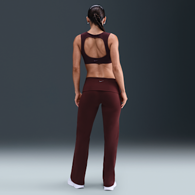Nike One Pantalón Dri-FIT de talle alto plegable - Mujer