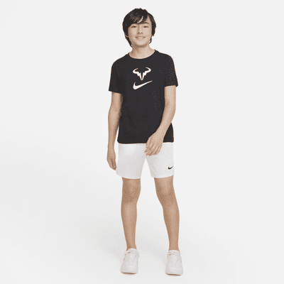 NikeCourt Dri-FIT Rafa Big Kids' Tennis T-Shirt