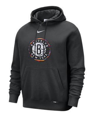 Мужское худи Brooklyn Nets City Edition Nike Club Hoodie
