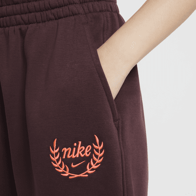 Pants holgados para niña Nike Sportswear Club Fleece