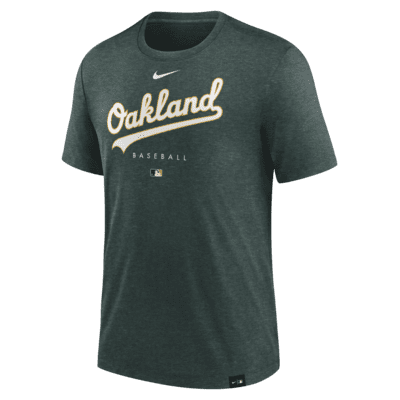 Nike Dri-FIT Game (MLB Oakland Athletics) Men's Long-Sleeve T-Shirt