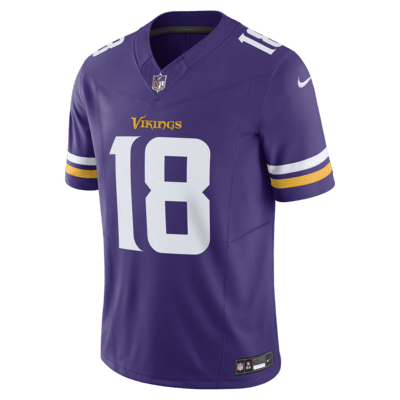 Jersey de fútbol americano Nike Dri-FIT de la NFL Limited para hombre Justin Jefferson Minnesota Vikings