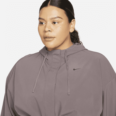 Nike Dri-FIT Bliss Luxe Women's Anorak Jacket (Plus Size)