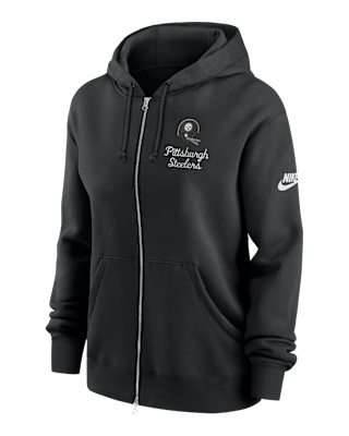 Женское худи Pittsburgh Steelers Phoenix Rewind Nike NFL Full-Zip Hoodie