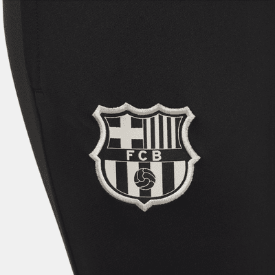 FC Barcelona Strike Nike Dri-FIT Örgü Genç Çocuk Futbol Eşofman Altı