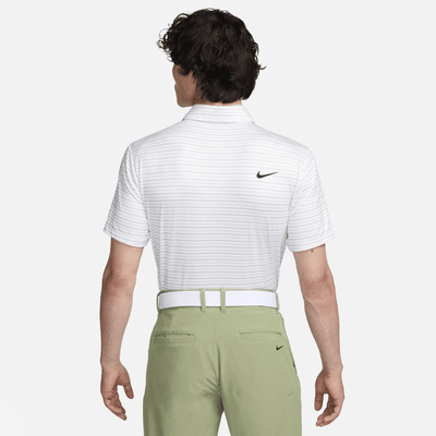 Nike Tour 男款 Dri-FIT 條紋高爾夫球衫