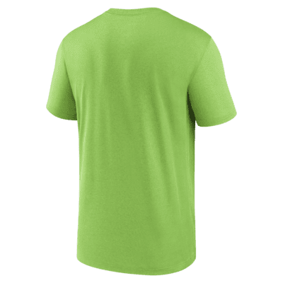 Men's Nike Neon Green Seattle Seahawks Legend Community Performance T-Shirt Size: Extra Large