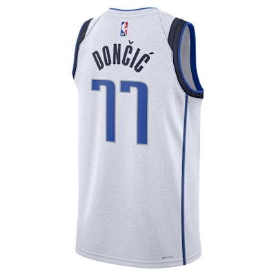 Dallas Mavericks Association Edition Men's Nike Dri-FIT NBA Swingman Jersey