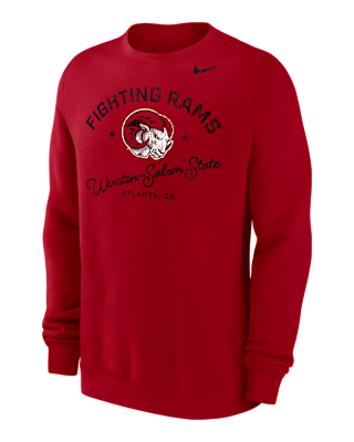Мужской свитшот Nike Club Fleece College (Winston-Salem State) Men’s Crew-Neck