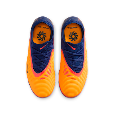 Tacos de fútbol para terrenos múltiples para niño talla grande Nike Jr. Phantom 6 Low Pro "Erling Haaland"