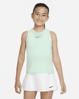 Sierra Incompetencia tormenta NikeCourt Dri-FIT Victory Camiseta de tirantes de tenis - Niña. Nike ES