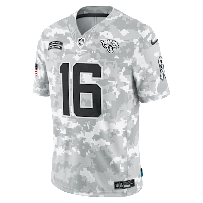 Trevor Lawrence Jacksonville Jaguars Salute to Service Men's Nike Dri-FIT NFL Limited Jersey