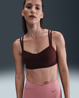 Женские  Nike Zenvy Strappy Light-Support Padded Sports Bra