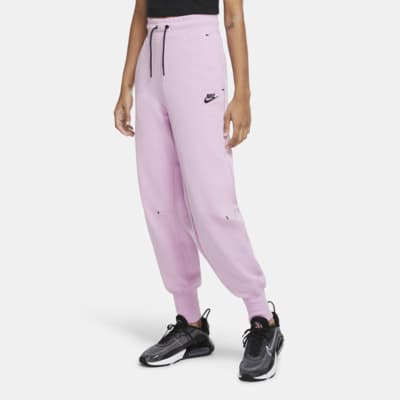 pink tech fleece pants
