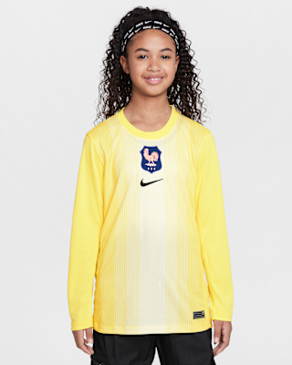 Boys Yellow Performance Tops \u0026 T-Shirts. Nike CA