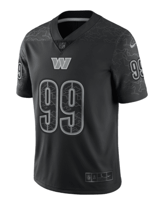 Chase Young Washington Commanders Nike RFLCTV Limited Jersey - Black