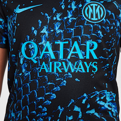 Maglia da calcio pre-partita Nike Dri-FIT Inter Academy Pro – Ragazzo/a