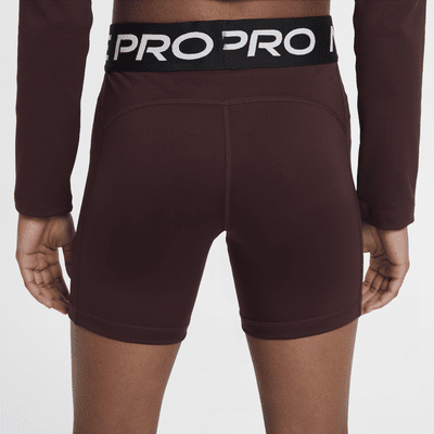 Shorts Dri-FIT per il ciclo Nike Pro Leak Protection – Bambina/Ragazza