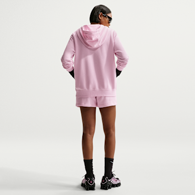Sudadera con gorro de cierre completo para mujer Nike Sportswear Club Fleece