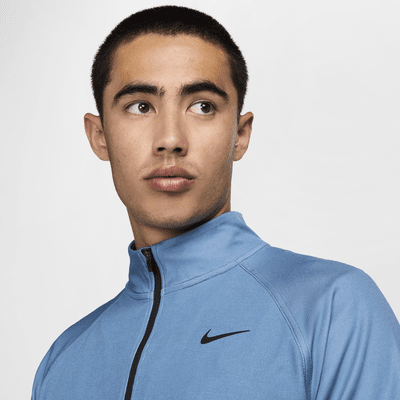 Golftröja Nike Tour Dri-FIT ADV med halv dragkedja för män