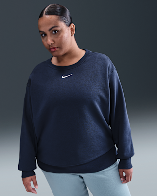Женский свитшот Nike Sportswear Phoenix Fleece Oversized Crew-Neck (Plus Size)