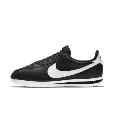 nike cortez white and black price