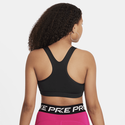 Bra deportivo para niñas talla grande Nike Swoosh