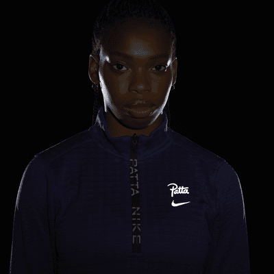 Maglia a manica lunga con zip a metà lunghezza Nike x Patta Running Team