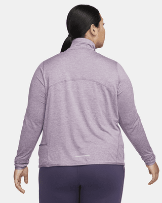 Nike Women`s Dri-Fit Swift Element UV 1/4 Zip Running Top