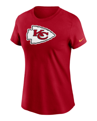 Nike Kansas City Chiefs Black Logo Essential Short Sleeve T Shirt