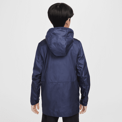 USMNT Academy Pro Big Kids' Nike Soccer Hooded Rain Jacket