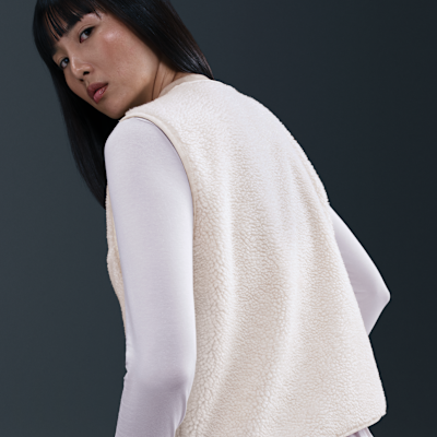 Chaleco de tejido Fleece grueso para mujer Nike Sportswear